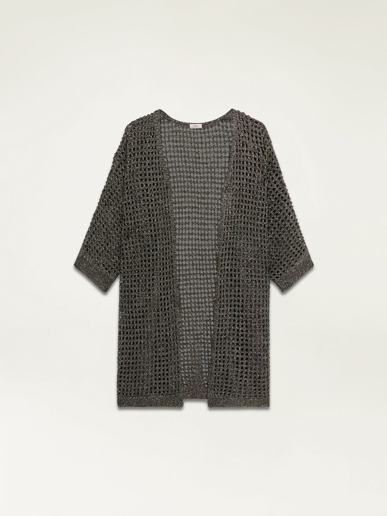 Cardigan over lurex image number 3