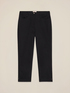 Cotton blend cropped trousers image number 4