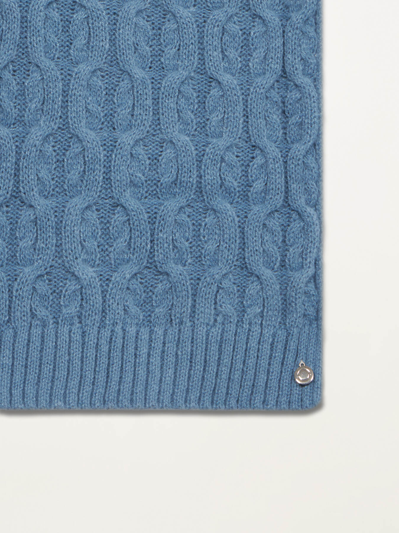 Schal mit Zopfmuster image number 2