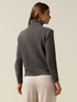 Mixed wool turtleneck with embroidery and bezels image number 1