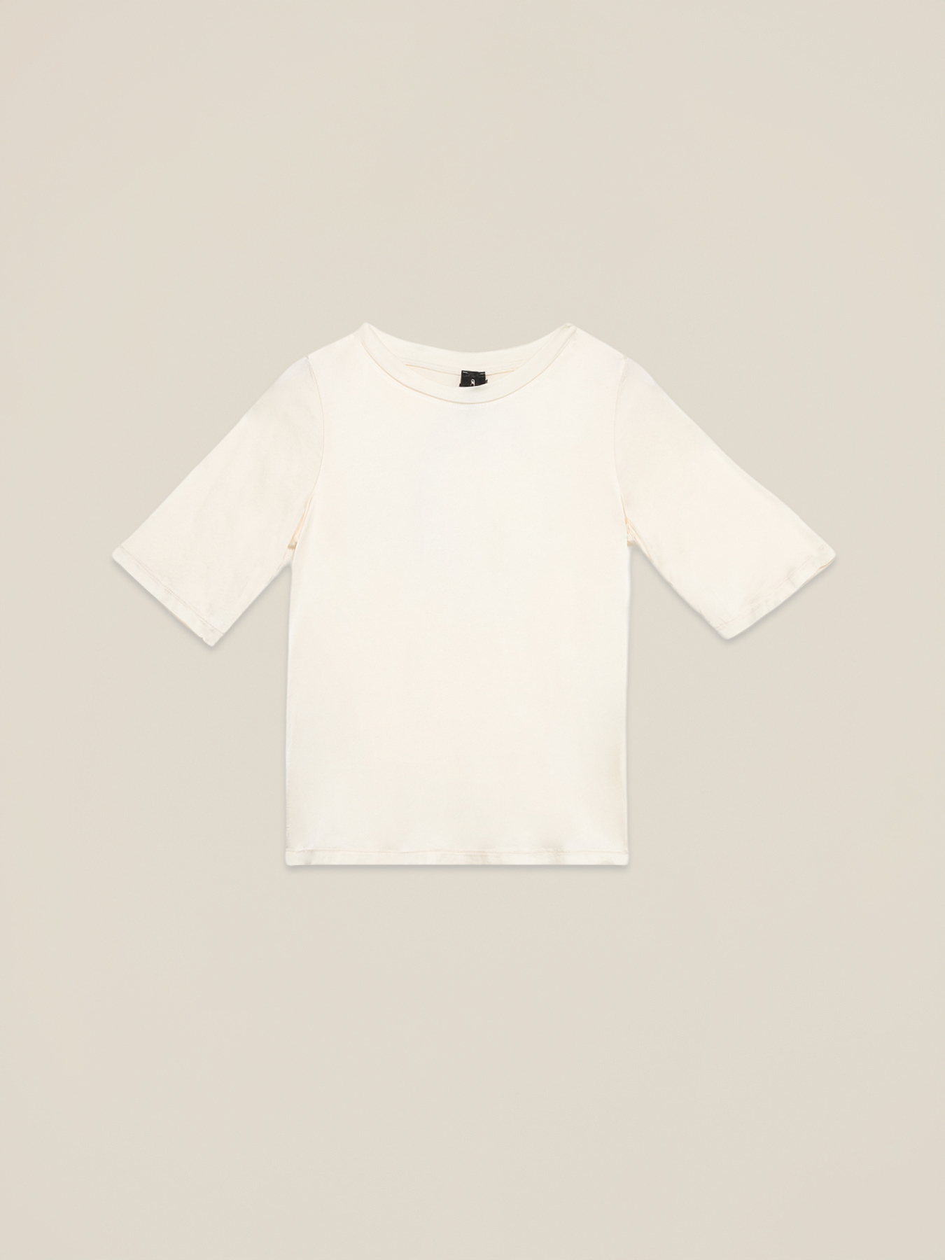 Dreiviertel&auml;rmeliges Satin-T-Shirt image number 3