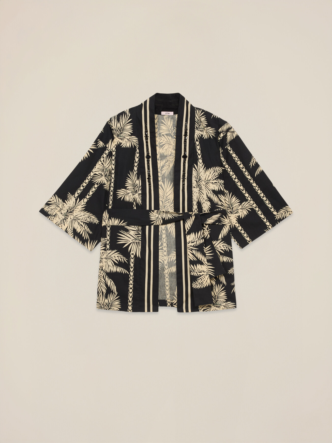 Kimono din bumbac cu model image number 3