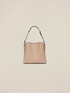 Bolso saco de cuero repujado image number 2