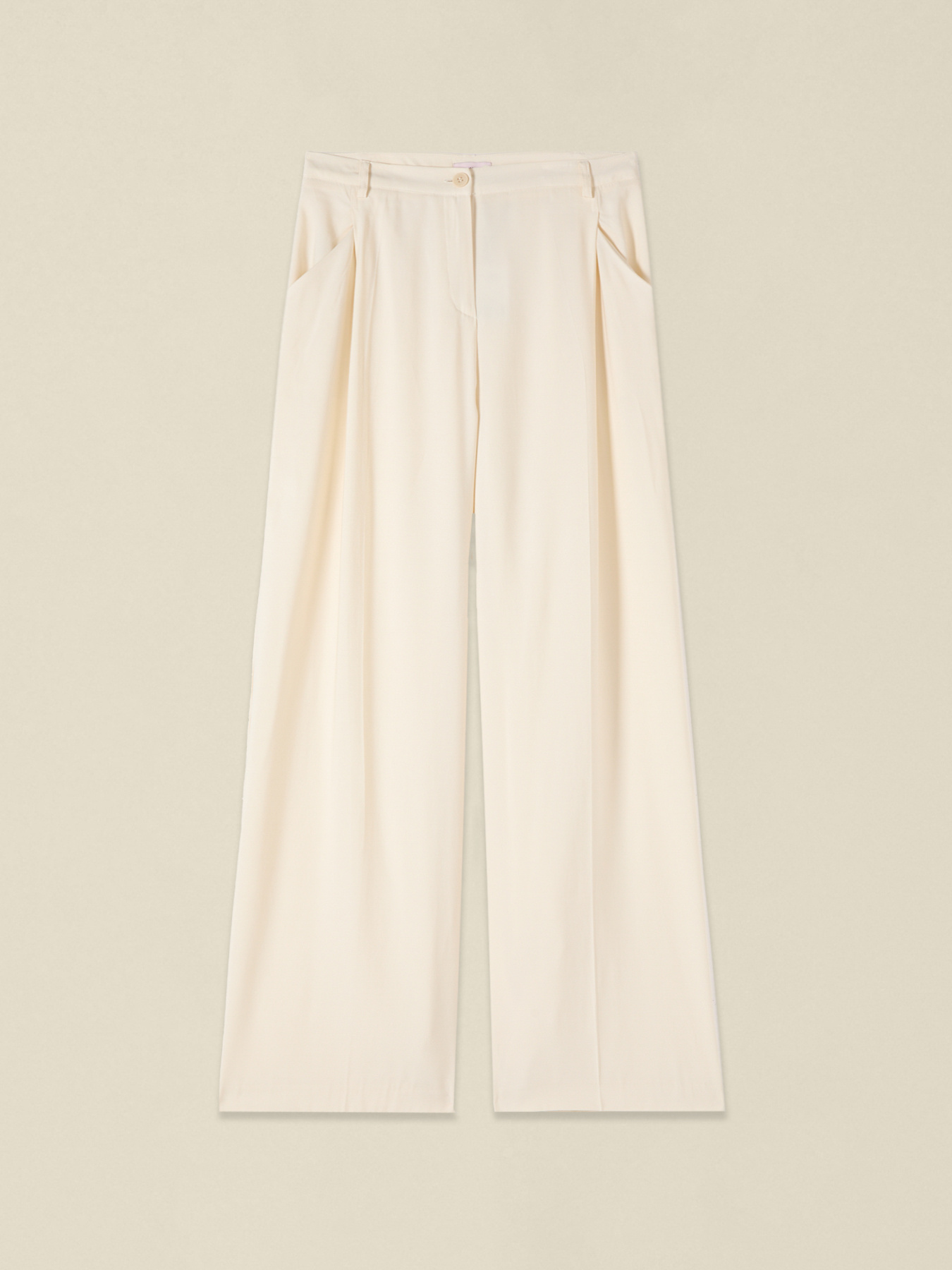 Viscose blend palazzo pants image number 4