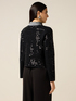 Boxy Cardigan mit Pailletten image number 1