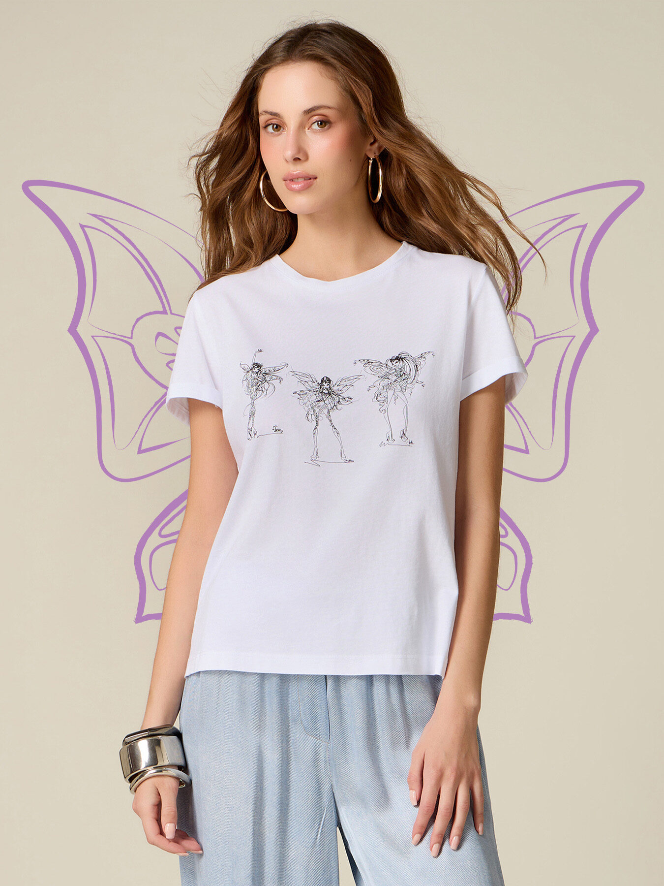 T-shirt Winx avec cristaux image number 0