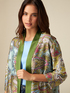 Kimono in twill fantasia image number 2