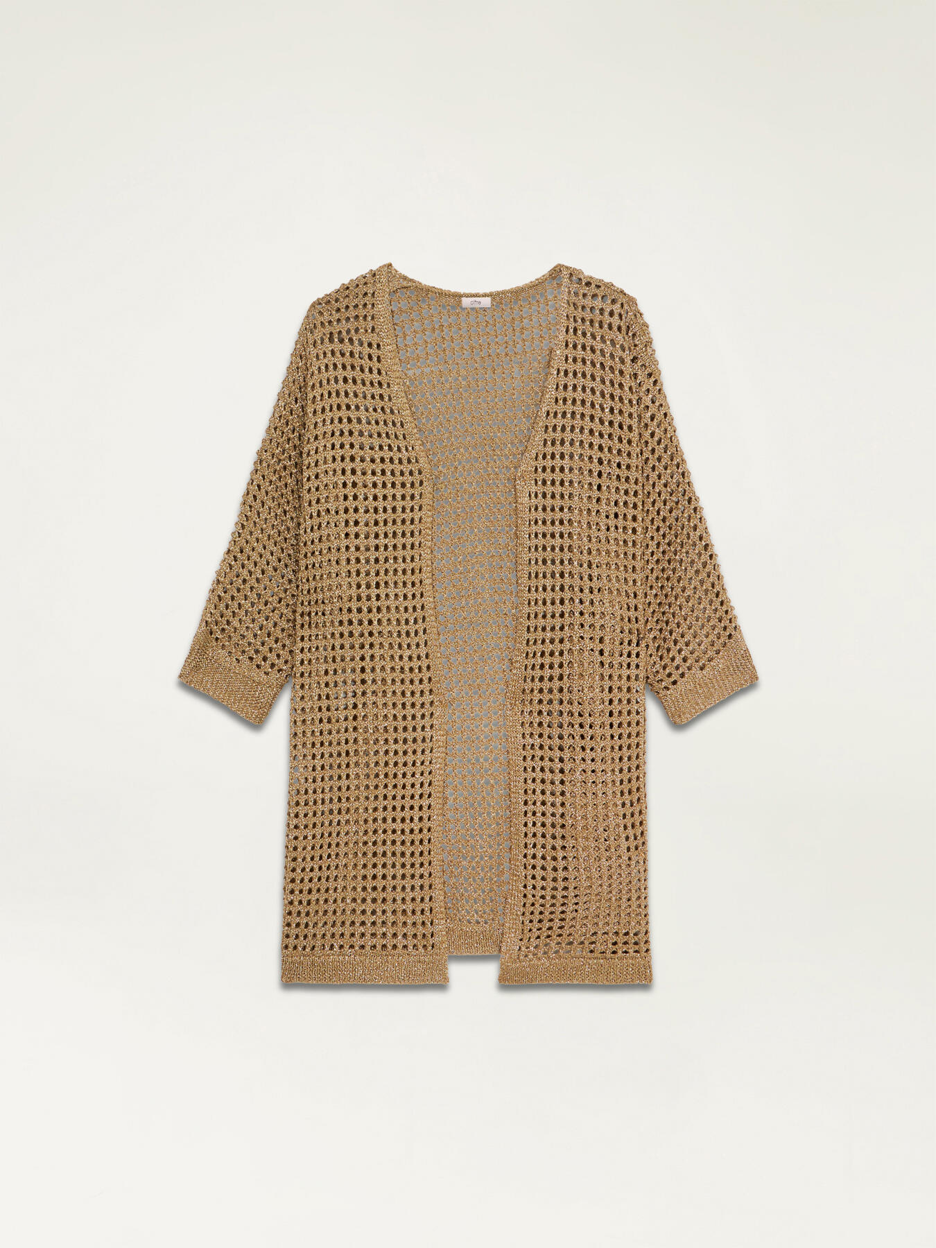 Cardigan over lurex image number 1