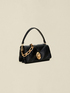 Mini bag Ophelia puffy in vera pelle trapuntata image number 4