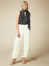 Cargo trousers in flowing fabric image number 3