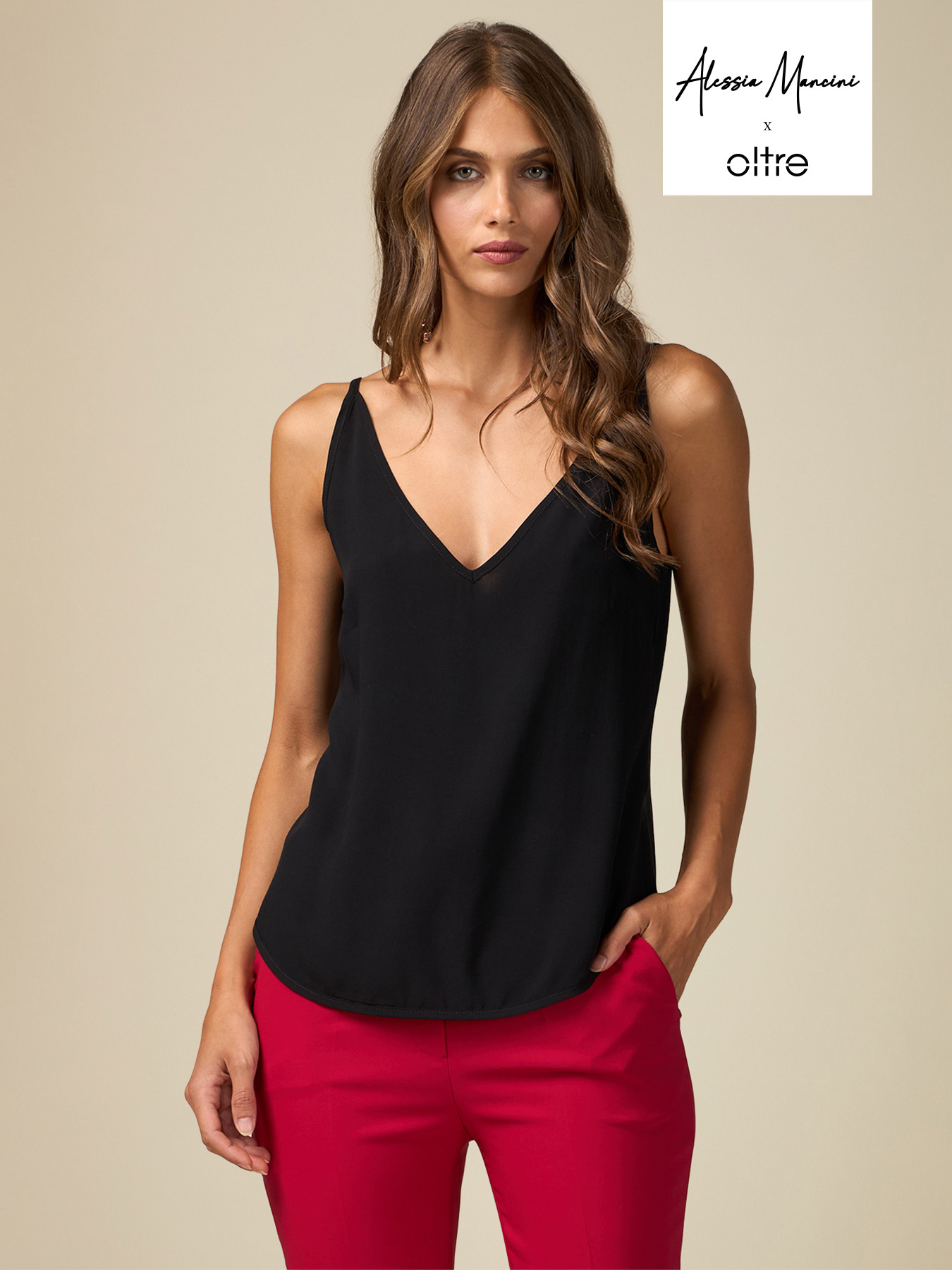 Top din satin image number 0