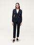 Blazer doppiopetto in jersey image number 3