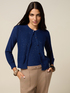 Short cardigan with sequins image number 0
