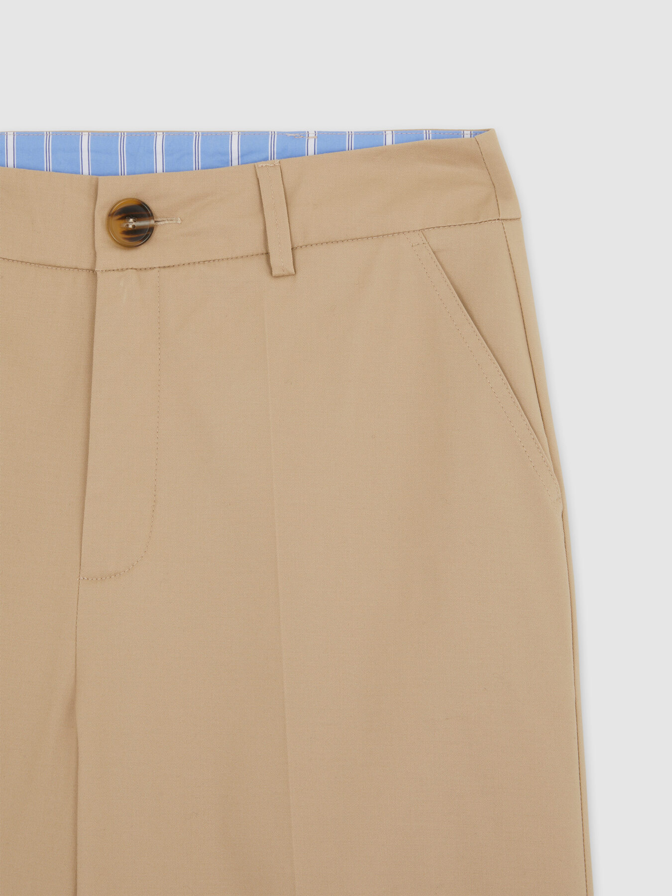 Boyish trousers with turn-up image number 5