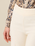 Wide-leg palazzo pants in technical fabric image number 2
