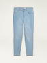 Umweltfreundliche Skinny-Jeans in Stone-Bleached-Waschung mit Nieten image number 4
