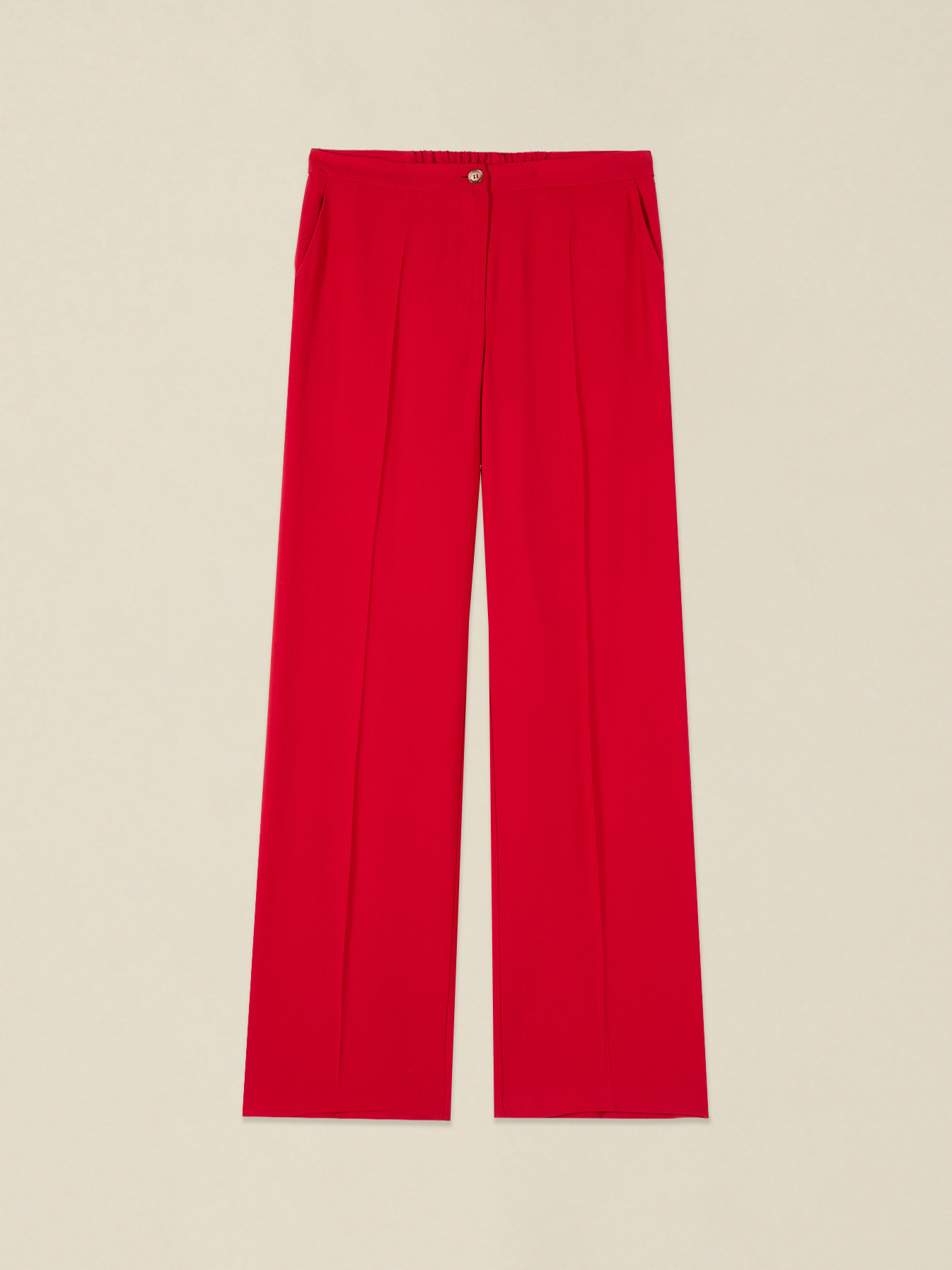 Viscose blend palazzo pants image number 4