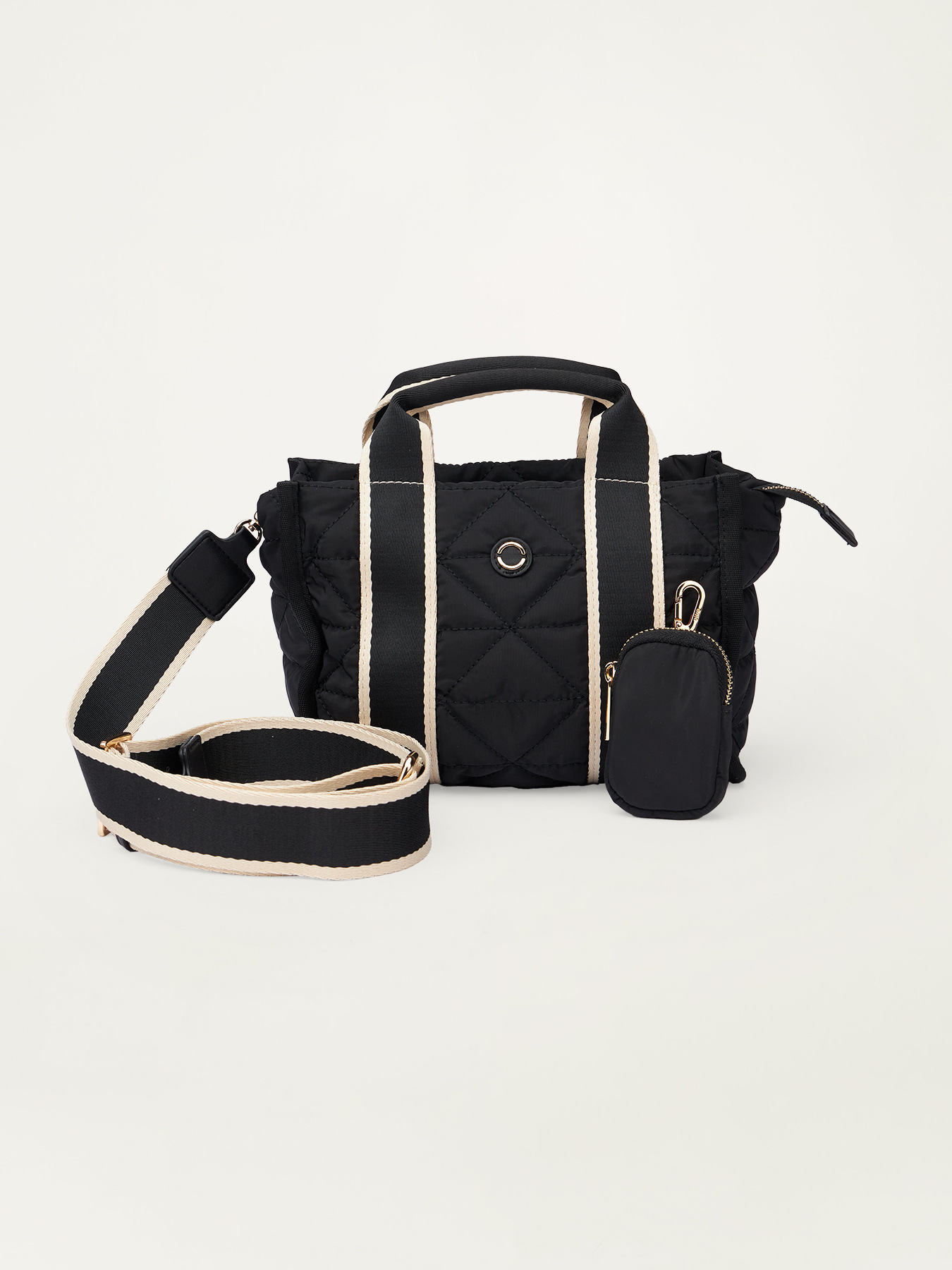 Gesteppte Mini Tote Bag image number 1