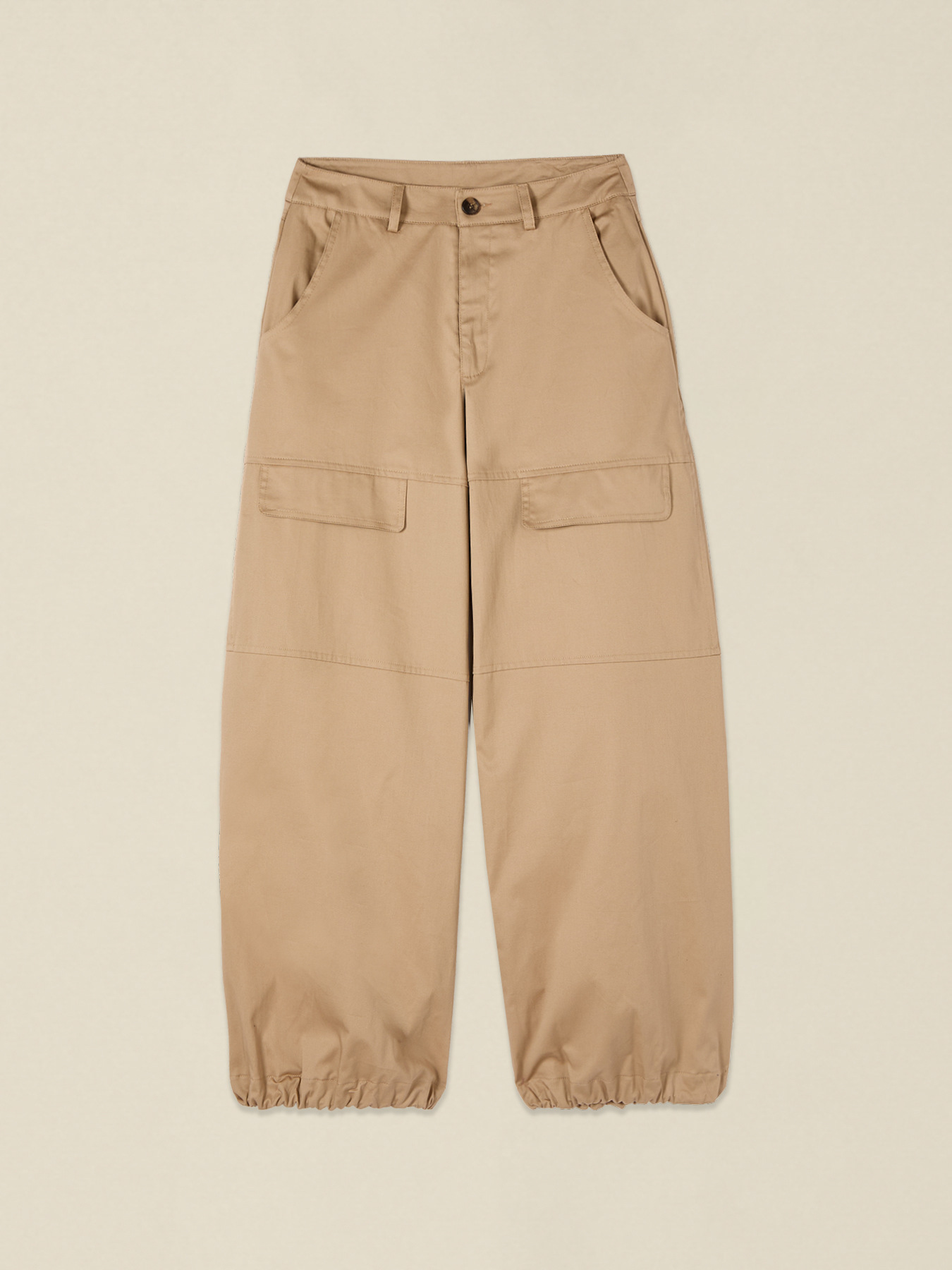 Pantaloni cargo misto cotone image number 4