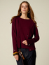 V-neck cardigan with button detail image number 0