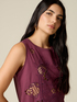 Cotton top with openwork embroidery image number 2