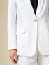 Pure linen blazer jacket image number 2