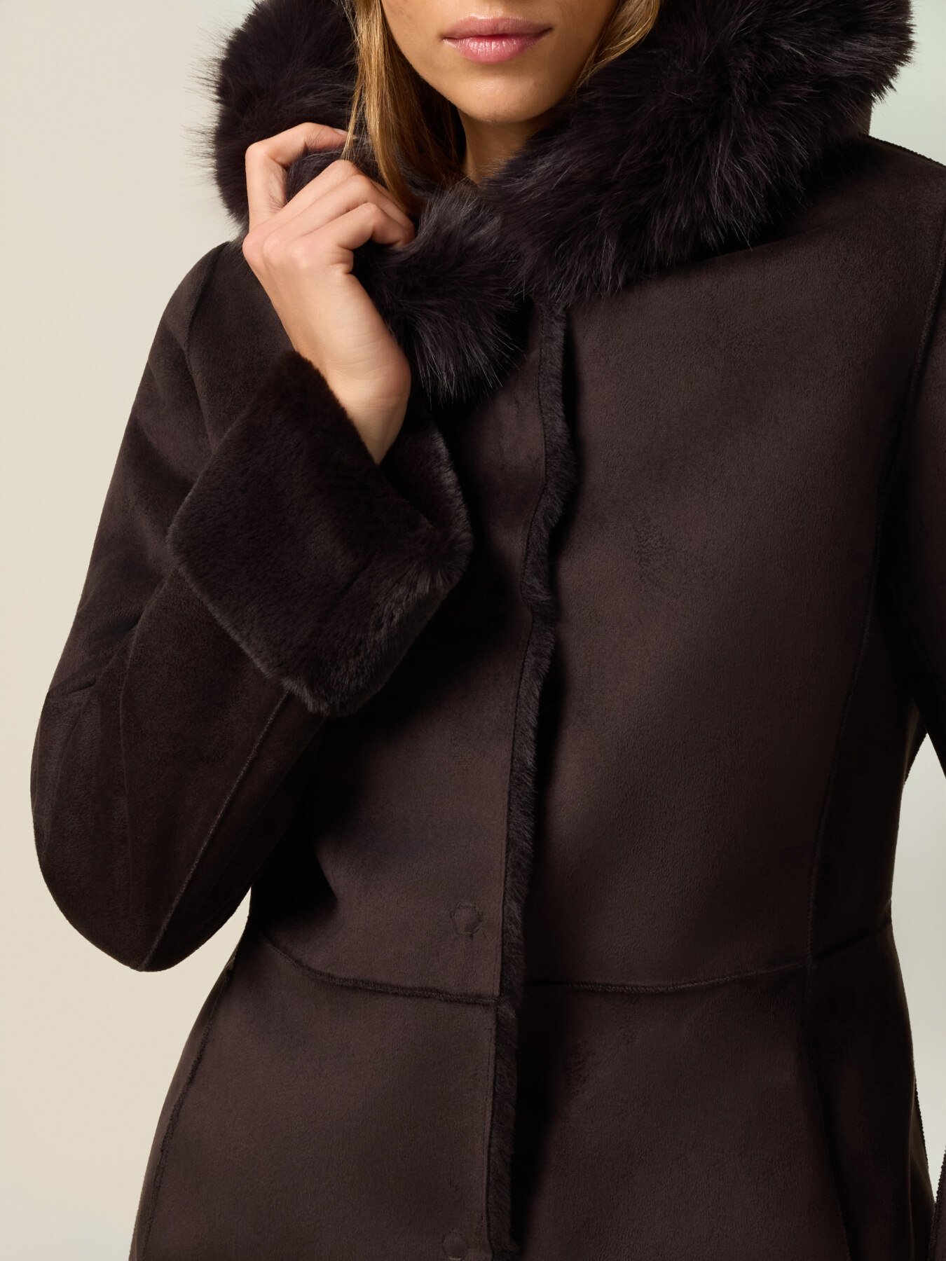 Soft fabric coat image number 2