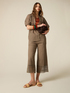 Pantaloni cropped traforati image number 0