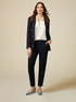 Blazer in punto milano con bottoni gioiello image number 3