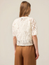 Spitzen-Boxy-T-Shirt image number 1