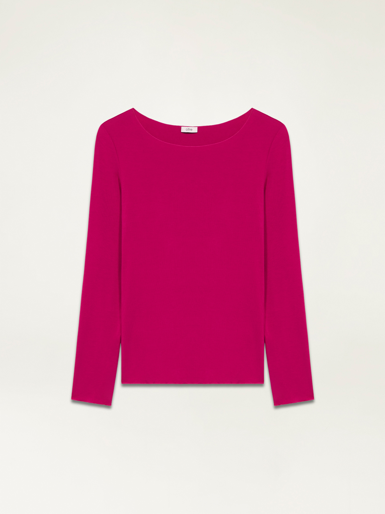 T-shirt maniche lunghe in viscosa image number 3