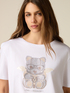 Cotton T-shirt with appliqu&eacute;s image number 2