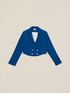 Doppelreihiger Crop-Blazer image number 3