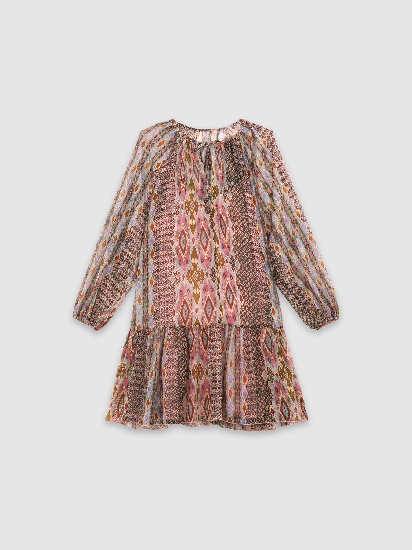 Short patterned dress image number 3