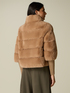 Short plush-effect jacket image number 1
