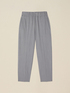 Carrot pants in m&eacute;lange fabric image number 4