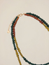 Collier multi-rangs avec pierres et verres image number 2