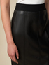 Jupe droite bi-mati&egrave;re image number 2
