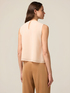 Top in georgette con applicazioni image number 1