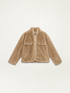 Cazadora bomber de peluche image number 3