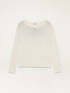 Wool blend sweater with sequins image number 3