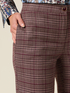 Pantaloni in flanella check image number 2