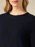 Cashmere blend ribbed turtleneck sweater image number 2