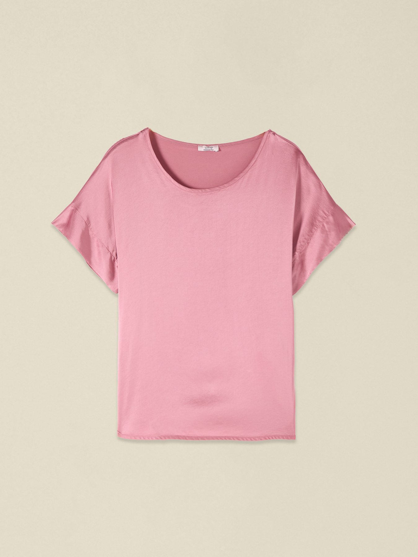 Viscose satin blouse image number 3