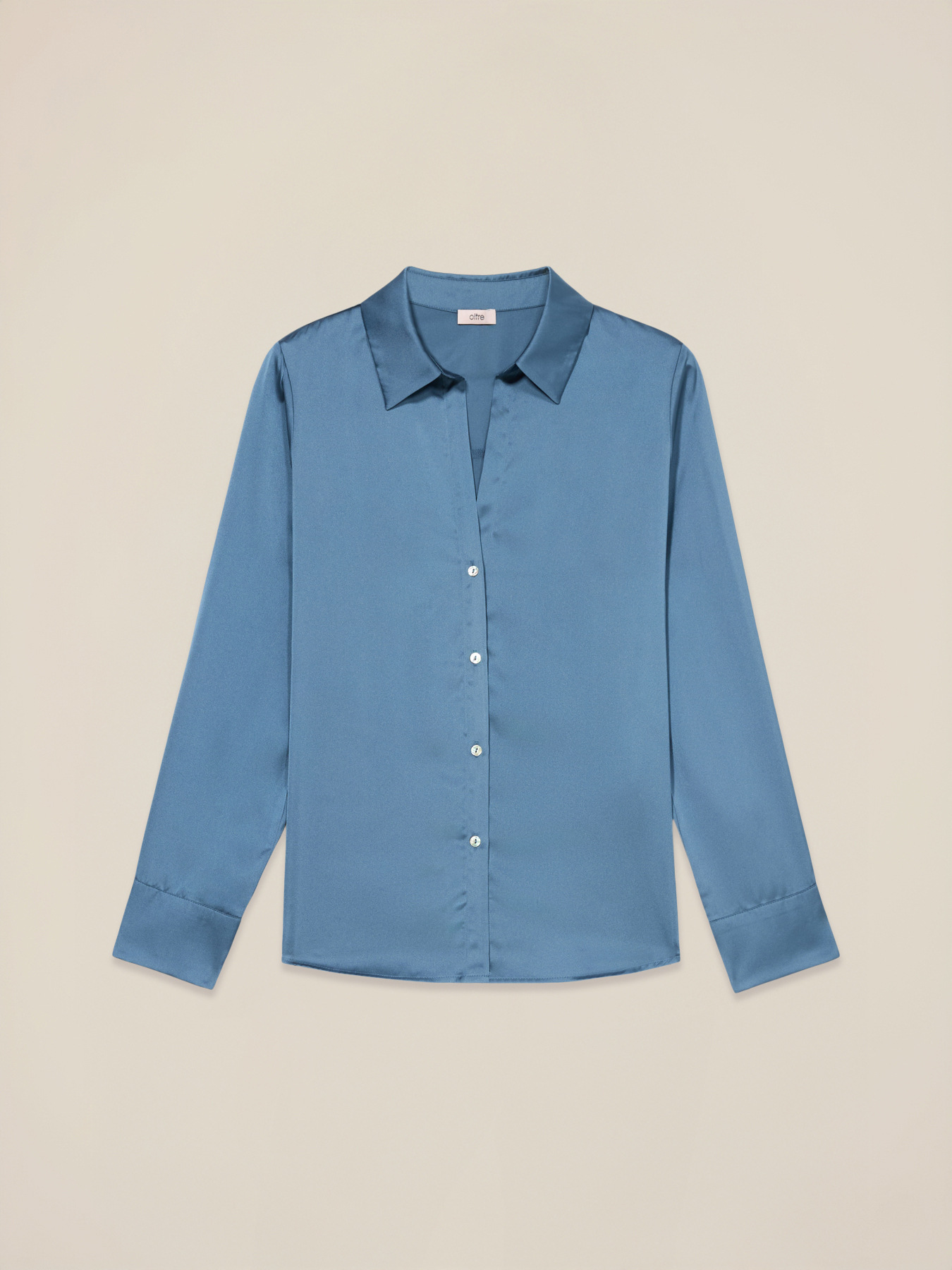 Satin shirt image number 3