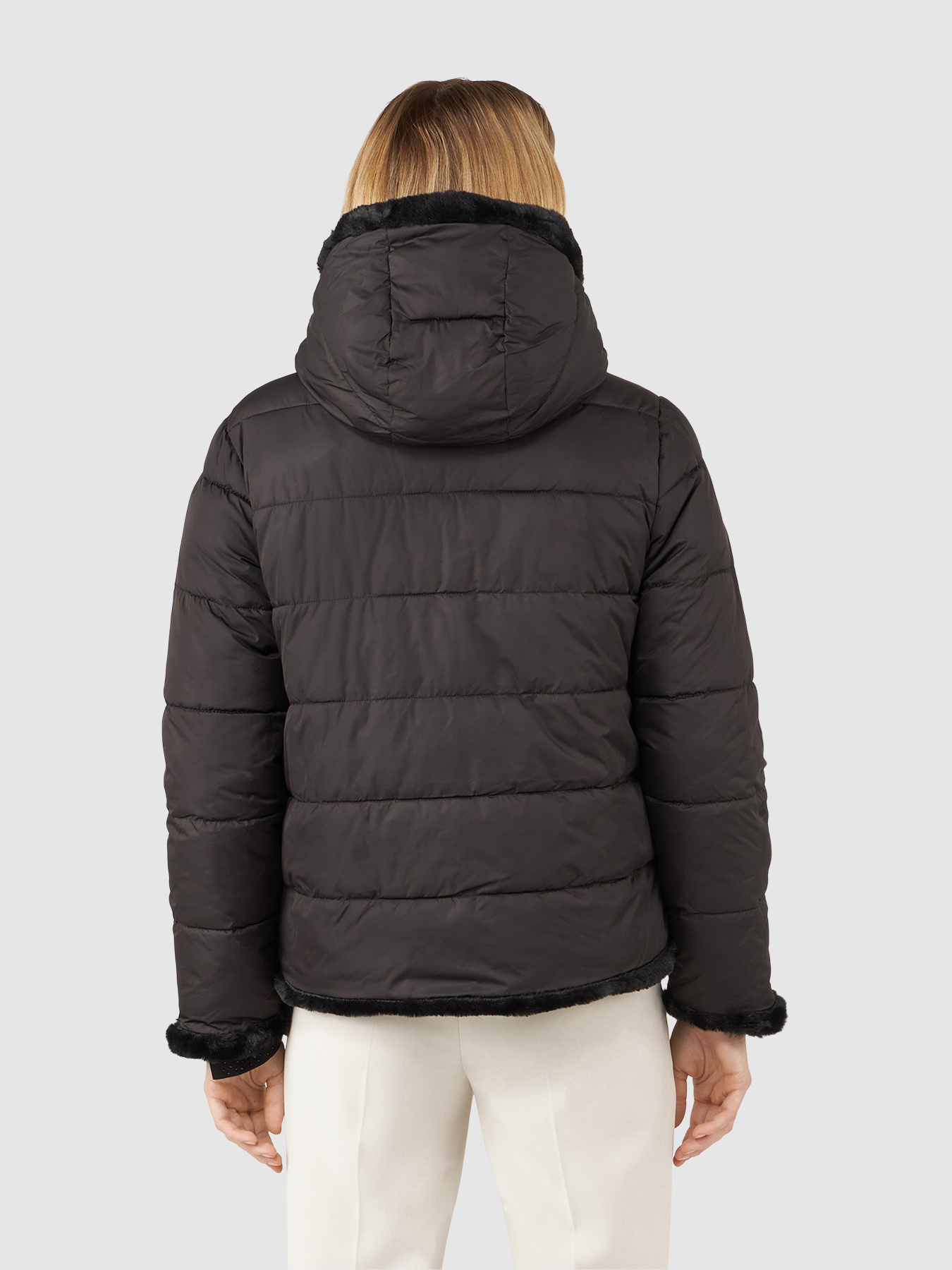 Pelliccia sintetica reversibile image number 2