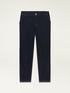Blue rinse stovepipe jeans image number 4