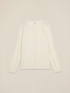 Maglia misto cashmere con dettagli a trecce image number 3