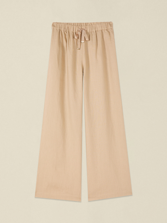 Weite Leinenhose