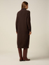 Oversize-Kleid Rollkragenpullover aus Strick image number 1